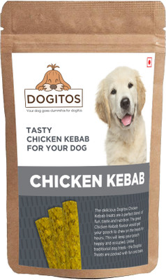 

Dogitos Tasty Chicken Kebab Treat for Dog Chicken Dog Treat(850 g)