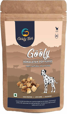 

Goofy Tails Himalayan Pop Natural Yak Puffies 70G Milk Dog Treat(0.07 kg)