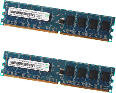 

Tiasy Offer RAMAXEL DDR2 4 GB (Dual Channel) PC (4GB PC2 Desktop Ram)