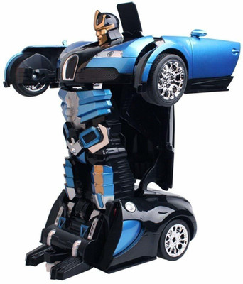 

Pacific Toys Bugatti Style Transformer Toy Car, 1:24(Multicolor)