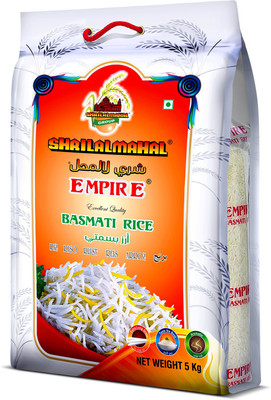 

SHRI LAL MAHAL EMPIRE BASMATI RICE 5 KG Basmati Rice (Long Grain, Steam)(5000 g)