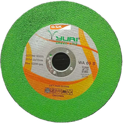 GSK Yuri WA60S Cutoff Wheel 4 Inch (107X1.0X16) - Pack of 25 Pieces Rotary Tool(16 mm)