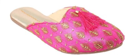 Rajwari Women Flats(Pink , 4)