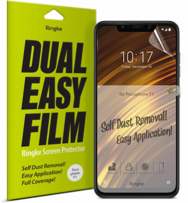 Ringke Screen Guard for POCO F1(Pack of 1)