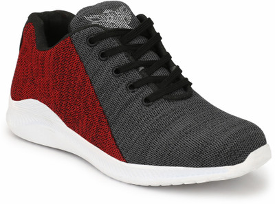 

Desi Saga Boys Lace Cricket Shoes(Red