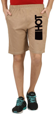 HOTFITS Graphic Print Men Multicolor Basic Shorts