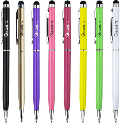 

Gizmobitz Universal Stylus Pen for All Touch Screen Devices Mobile Phones And Tablets & for All Ipad ( Set of 6) Stylus(Multocolors)