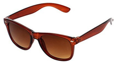 Riffko Wayfarer Sunglasses(Brown)