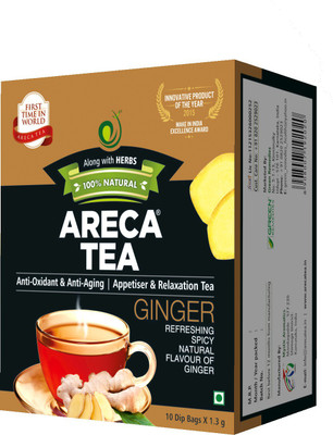 

Mystic Aromatics Ginger Flavored Ginger Herbal Tea Bags(13 g, Box)