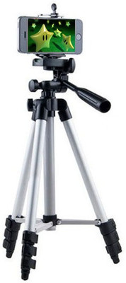 

LIFEMUSIC Professional Super Lightweight tripod Ideal for outdoor, travel and timer shoots Suitable for all type of Compact Camera, DSLR, Video Recorder,Easy to set up and store Tripod-3110 Portable Adjustable Aluminum Lightweight Camera Stand With Three-