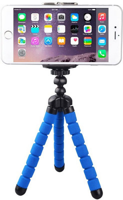

Blue Birds Flexible Mobile Stand, Selfie Stick, Camera Stand Holder With 360 Degree Ball Head And Universal Mobile Holder Mount For Smartphones, Camcorder, Camera Tripod(Multicolor, Supports Up to 1000 g)