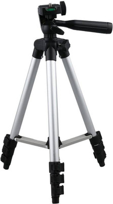 techobucks New Tripod-3110 Tripod(Silver, Black, Supports Up to 3200 g)