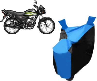 Auto Age Two Wheeler Cover for Honda(CD 110 Dream, Blue)
