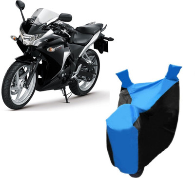 Autocraft Two Wheeler Cover for Honda(CBR 250R, Blue)