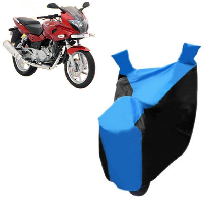Auto Age Two Wheeler Cover for Bajaj(Pulsar 220 DTS-i, Blue)