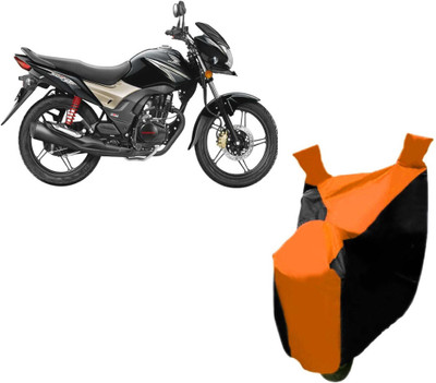 Autocraft Two Wheeler Cover for Honda(CB Shine, Orange)