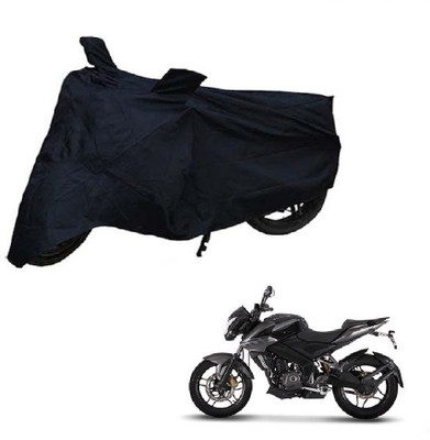 ABP Two Wheeler Cover for Bajaj(Pulsar 200 NS DTS-i, Black)