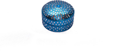 

ASHTACRAFTS Handmade Earring Box for Women Jewellery Vanity Box(Blue)
