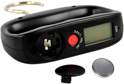 

Rorian Black Digital Hanging Hook Luggage 50kg Weighing Scale(Black)