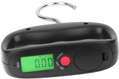 

Gadget Hero's Luggage Weight Machine Digital 50kg Cylinder/Baggage Hanging Weighing Scale(Black)
