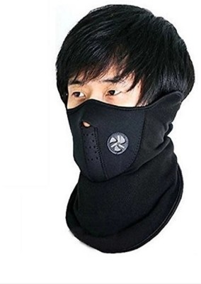 SPEEDZZ Black Bike Face Mask for Boys & Girls(Size: Free,  Balaclava)