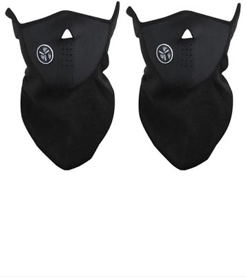 SPEEDZZ Black Bike Face Mask for Boys & Girls(Size: Free,  Balaclava)