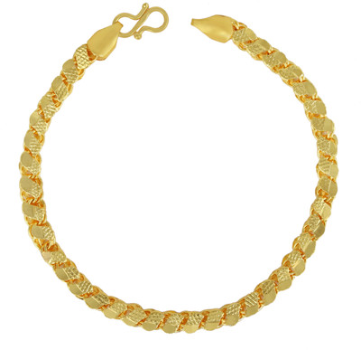 Charms Alloy Gold-plated Bracelet