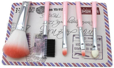 

Yashus Pink Makeup Brushes Set Eye Shadow Face(Pack of 1)