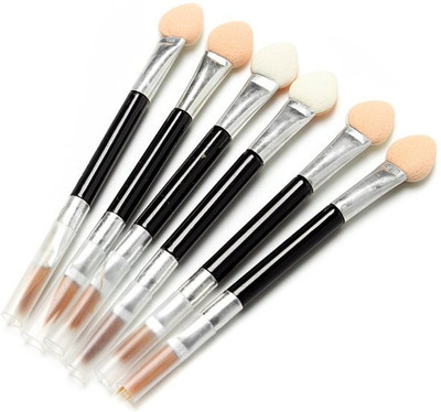 

Yashus Disposable Sponge Eye Shadow Brushes Applicator Set(Pack of 6)