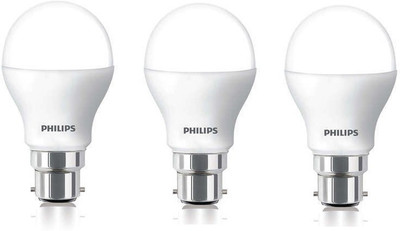 PHILIPS 9 W Basic Standard B22 LED Bulb(White, Pack of 4)