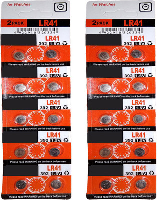 

YTM 20 Pcs LR41 Battery, 1.5V Alkaline Button Coin Cell 1.5V LR41 Li-ion Battery (Non-Rechargeable) LR41 Button Coin Cell Battery for Calculator Watch Electonic Devices Camera Battery Charger(Silver)