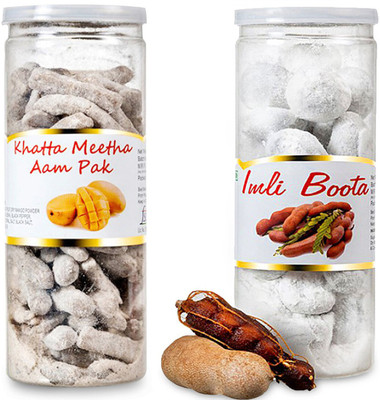 

Shadani Khatta Meetha Aam Pak & Imli Boota Blast Flavour Candy(Pack of 2)
