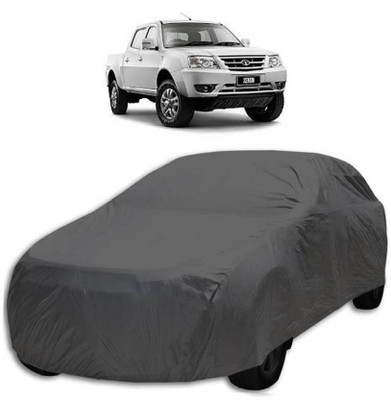 ANLOPE Car Cover For Tata Xenon (Without Mirror Pockets)(Grey)