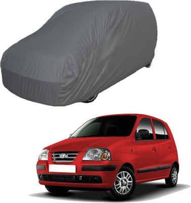 COVERPLANET Car Cover For Hyundai Santro Xing (Without Mirror Pockets)(Grey)