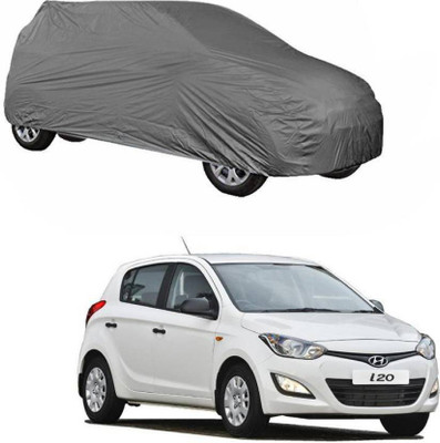 ANLOPE Car Cover For Hyundai i20 Active (Without Mirror Pockets)(Grey)