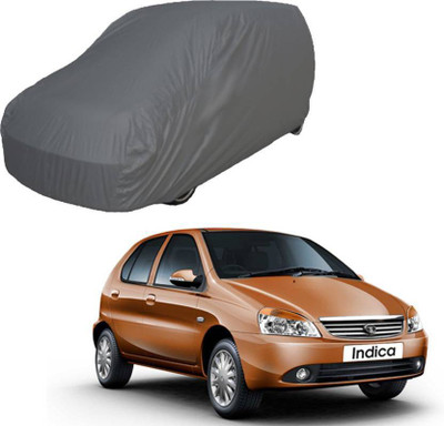 ANLOPE Car Cover For Tata Indica V2 (Without Mirror Pockets)(Grey)