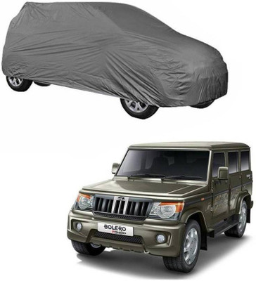 ANLOPE Car Cover For Mahindra Bolero (Without Mirror Pockets)(Grey)