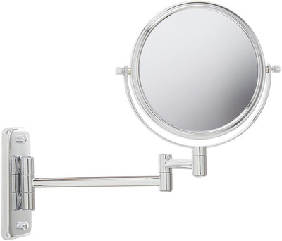 

Jerdon JP7508C 6-Inch Wall Mount Makeup Mirror with 5x Magnification, Chrome Finish