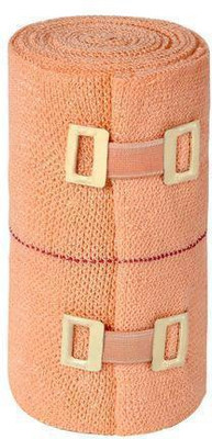 

Sr Biotech CREPE BANDAGE PURE COTTON WITH 2 CLIPS (8 CM * 4 METER ) Crepe Bandage(8 cm)