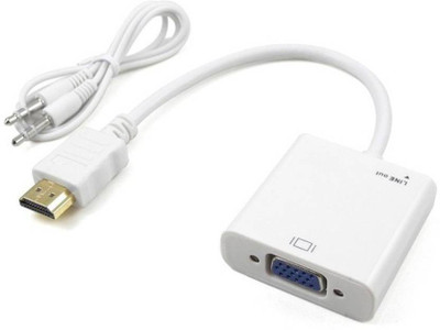 

ihav hdmi to vja HDMI Cable(Compatible with laptop, White)