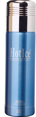 

Hot Ice Deodorant Body Spray Soul Femme for Womens 200 Ml Deodorant Spray - For Women(200 ml)