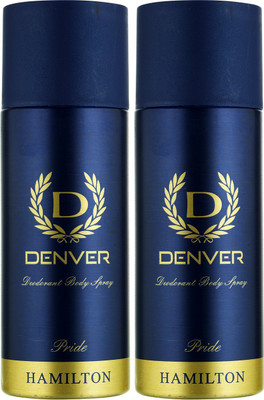 

Denver deodorant Body Spray - For Men(330 ml, Pack of 2)