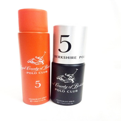 

ROYAL COUNTY OF BERKSHIRE POLO CLUB RCBPC 5 AND RCBPC 5 Deodorant Spray - For Men & Women(325 ml, Pack of 2)
