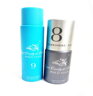 

ROYAL COUNTY OF BERKSHIRE POLO CLUB RCBPC 9 AND RCBPC 8 Deodorant Spray - For Men & Women(325 ml, Pack of 2)