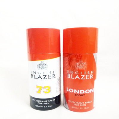 

ENGLISH BLAZER 73 AND LONDON SPORT Deodorant Spray - For Men(300 ml, Pack of 2)