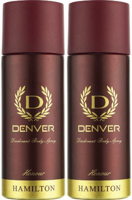 

Denver Honour Body Spray - For Men(330 ml, Pack of 2)