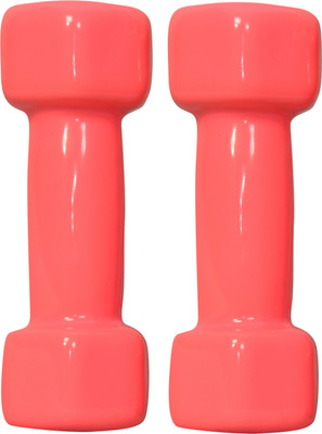 APPS SPORTS Vinyl Dumbbells Set 1KG Rubber dumbbells For Men and Women Fixed Weight Dumbbell(1 kg)