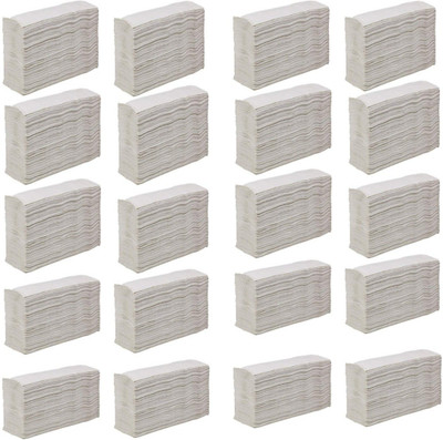 

Eware M Fold Plain Tissue Paper Facial Tissue(Pack of 3000)