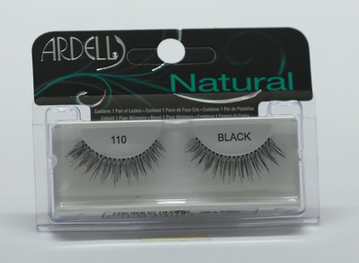 

ARDELL Natural Strip Lashes - 110 Black(Pack of 1)