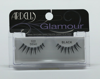 

ARDELL Natural Strip Lashes - 102 Demi Black(Pack of 1)